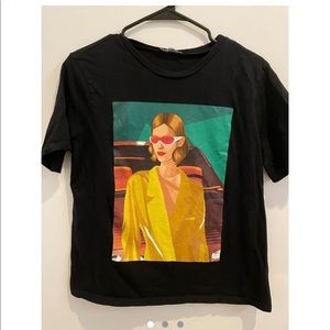 Zara graphic tshirt